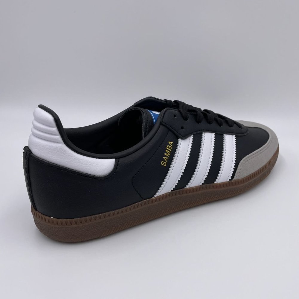Adidas Samba Vegan Black / White / Gum Mens Shoes - Picture 7 of 8